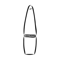 Bullet. Doodle style bullet vector