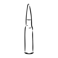 Bullet. Doodle style bullet vector