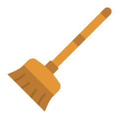 Broom Flat Icon