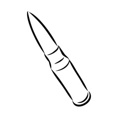 Bullet. Doodle style bullet vector