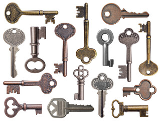 Set of old keys isolated