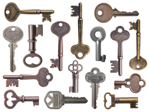 Set of old keys isolated