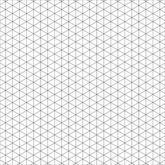 Seamless isometric grid vector pattern swatch