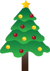 Christmas Tree in PNG File