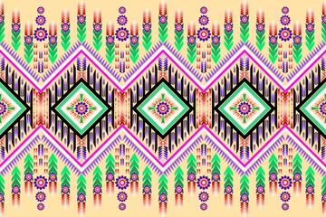  pattern Ikat geometric folklore ornament Tribal ethnic vector texture Seamless striped pattern in Aztec style Figure tribal embroidery Indian Scandinavian Gyp sy Mexican folk pattern i