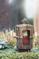 Kleines Kreuz Tropfen, Lampe Deco