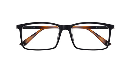 vintage glasses isolated on a transparent background.
