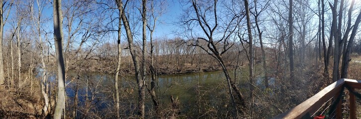Scioto Grove Metro Park in Autumn, Grove City, Ohio