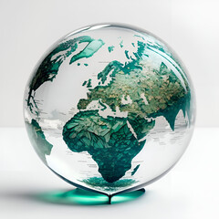 globe, earth, world, planet, glass sphere