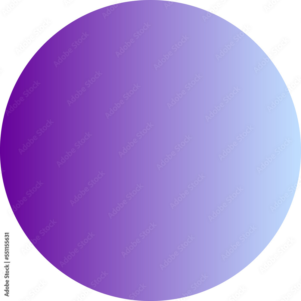 Wall mural purple violet gradient circle round geometric shape element icon sign symbol isolated overlay transp
