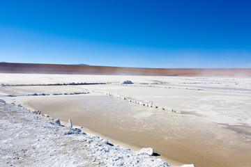 Bolivian lagoon view,Bolivia