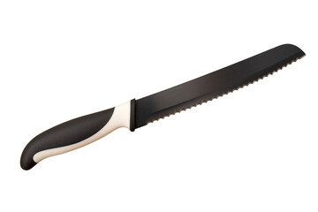 bread knife isolated, png file