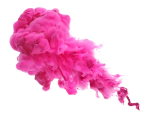  PNG Abstract Smoke red pink colors bang splash on transparent backgrownd. Ink blot. © Liliia