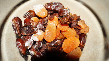 dried fruits and nuts