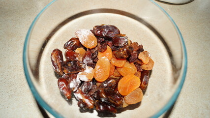 dried fruits in a bowl