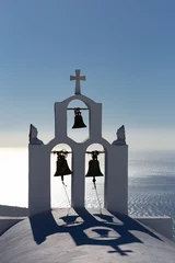 Foto auf Acrylglas Glocken Santorini © Sven