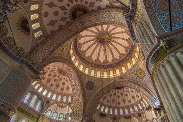 Fototapeta na wymiar Sultanahmet Mosque (Blue Mosque) in Istanbul