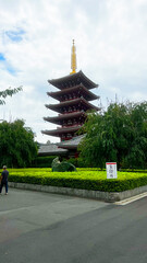 浅草寺　五重塔