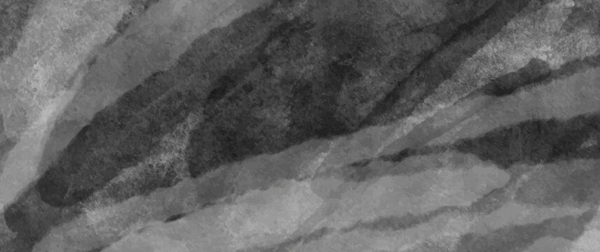 Grey texture background. Hand-drawn watercolor monochrome abstract backdrop. Vector illustration for cards, flyer, poster or cover design. Dirty textured template for design.	
