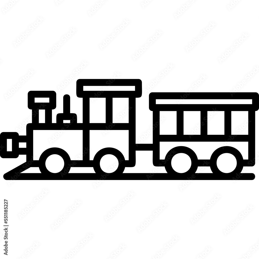 Canvas Prints train icon