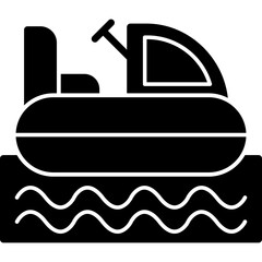 Bumper Boat Icon