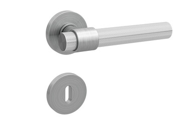 ALUMINIUM DOOR HANDLE ON PNG TRANSPARENT BACKGROUND