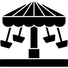 Chair Swing Ride Icon