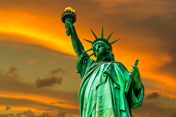 Fototapeta premium Statue of Liberty in New York