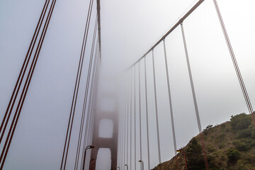 Obraz premium Golden Gate Bridge in San Francisco