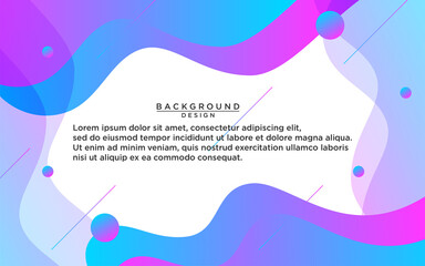 Abstract liquid colorful shape background. colorful fluid vector banner template for social media, web sites