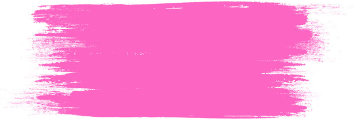 Pink brush stroke isolated on background. Paint brush stroke vector for pink ink paint, grunge design element, dirt banner, watercolor design, dirty texture. Trendy brush stroke, vector illustration