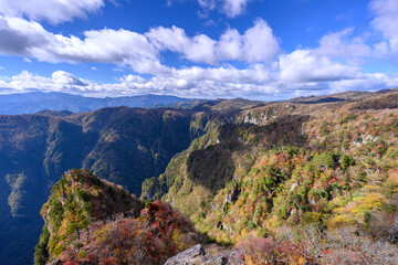 大台ヶ原　大蛇嵓　紅葉