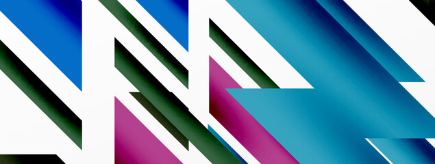 Dynamic lines background. Wallpaper for concept of AI technology, blockchain, communication, 5G, science, business and technology