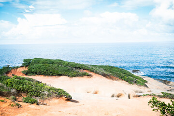 Red Rocks at Pointe Baptiste in Calibishie, Caribbean Island of Dominica