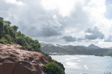 Red Rocks at Pointe Baptiste in Calibishie, Caribbean Island of Dominica