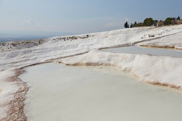 The Stunning Travertine Pools of Pamukkale, Turkey