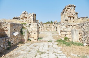 The Massive Necropolis of Hierapolis Above Pamukkale