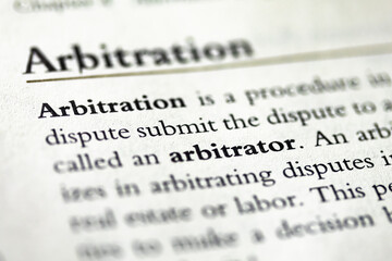 arbitration and arbitrator written in business law and ethics book
