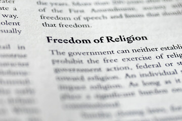 freedom of religion written in business law and ethics book