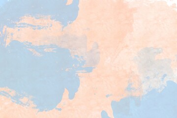 Hintergrund / Background / Overlay - orange blau ~ Vorlage/ Template - obrazy, fototapety, plakaty