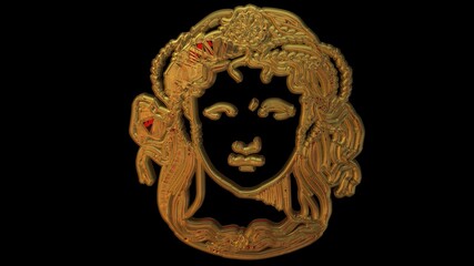 A 3D Illustration of art from the era of the ancient Roman Empire. This artwork is extremely comprehensive in its mesh structure and must be viewed at highest dimensions to observe the latticework.
