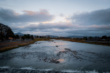 京都・嵐山「渡月橋」