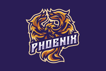 Template logo mascot suitable for sports, games, clubs, teams and more