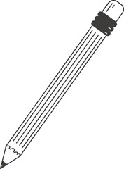 Pencil Icon Illustration Graphic Design