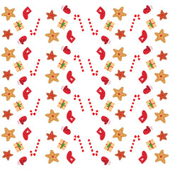 Christmas seamless pattern