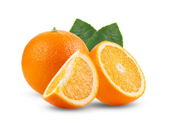 orange fruit isolated on transparent png