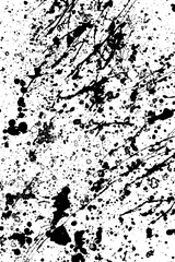 Obraz premium black and white textured background, color painted splash