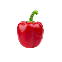 red peppers isolated on transparent png
