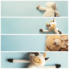Toys collage 