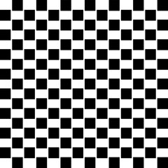 Fototapeta premium black and white square chess pattern racing symbol illustrations